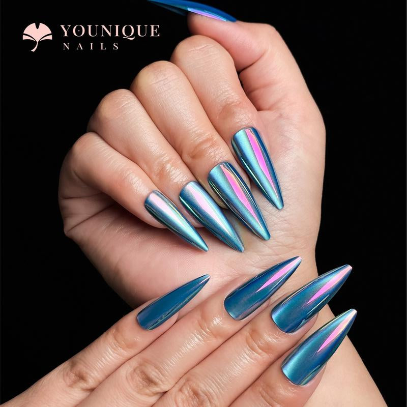 Buy 10, Get 10 Free! [Machine-Made] 24Pcs/Set Reusablefalse Nails with Rhinestone & Floral Decor for Women & Girls DIY Nailsart, French Style Press on Nails, Stickon Nails Glue on Nails, Manicure Fullcover Sticker Nails Gift
